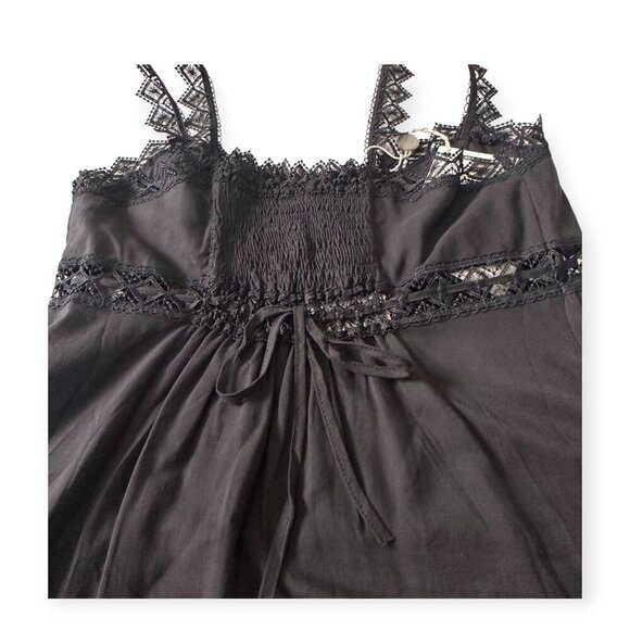 CHARO RUIZ IBIZA Crocheted Lace-trimmed Cotton-blend Dress, Size S, NWT - Picture 14 of 16